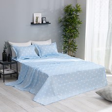 라몬떼메리메리시어서커홑이불+패드+베개커버세트