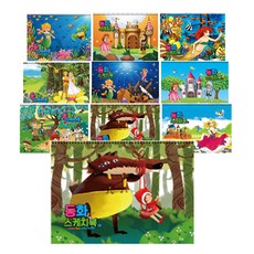 FullColors 여아용 동화 스케치북 10p 랜덤 발송, 20매, 10개입