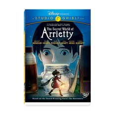 The Secret World of Arrietty DVD 1종(영어더빙/자막), 1DVD - 애니메이션dvd