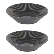 로얄애덜리 라이닝 12.5cm 구프 접시, 챠콜, 2개입