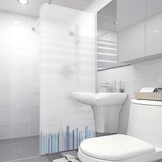 화장실유리시트지