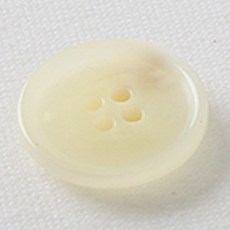 HR빅버튼 마니 단추 21mm, 아이보리, 4개입