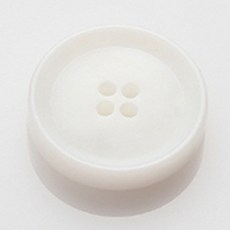 HR빅버튼 보스각테 단추 23mm, 화이트, 8개 - buttonsgalore