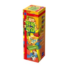 SM TOY 彩色木頭遊戲 Jenga, 混色