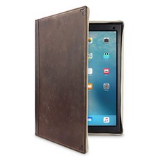 트웰브사우스 BookBook for iPad Pro 9.7인치 휴대용 가죽 케이스, 브라운