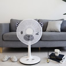 BEBE DECO 圖案印花電風扇安全網組 2入, 小熊, 1個