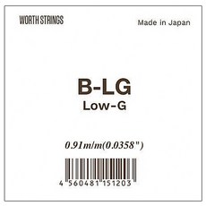 워쓰 우쿨렐레 줄, B-LG, brown