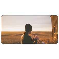 나노씨엔티 나노 게이밍 디자인 데스크매트 100 x 50 cm, 나팔부는남자, 1개