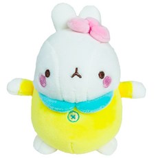 몰랑이 베이비 가방고리 인형, 13cm, 옐로우
