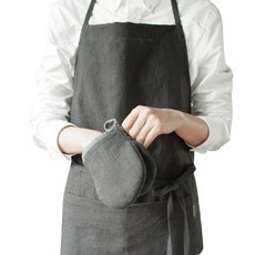 두터운주방장갑린넨