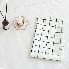 대일컴퍼니 대연방수원단 스티치체크848-1 패브릭원단, W-네이비
