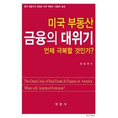 [부연사(부동산연구사)]미국 부동산 금융의 대위기 언제 극복할 것인가(반양장), 부연사(부동산연구사)
