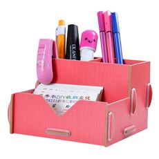 해피트레이딩 오리지널 DIY 화장품정리함 20번 핫핑크, 1세트, 핑크