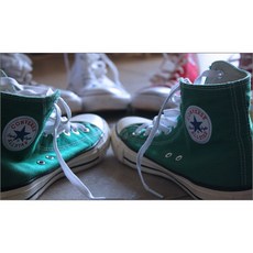 컨버스하이초록