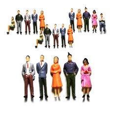 FORES 100:1彩色人體模型隨機發送, 20件