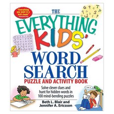 The Everything Kids' Word Search Puzzle and Activity Book:Solve Clever Clues and Hunt for Hidde..., Adams Media