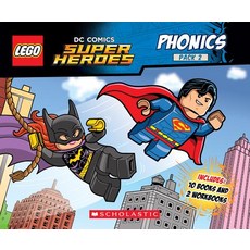 Phonics Boxed Set #2 (Lego DC Super Heroes) Hardcover, Scholastic Inc.