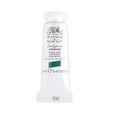 WINSOR&NEWTON 溫莎牛頓 Designers不透明水彩顏料 S3 Winsor Green, 14ml, 1色