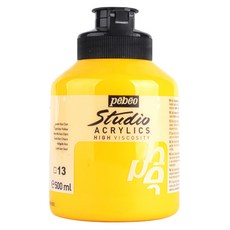 뻬베오 스튜디오 아크릴물감 13 LightAzoYellow, 500ml, 1색