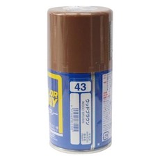 GSI Mr COLOR 프라모델 캔스프레이, S-43 WOOD BROWN