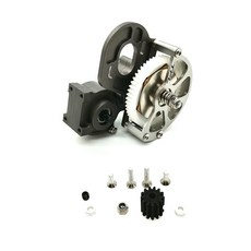 TFL Alloy Center Main Gearbox /POM 56T Metal13T Gears Assembly RC기어박스, S/BK, 1세트