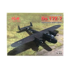 ICM 프라모델 1/72 Do 17Z-7 WW2 German Night fighter, 1개