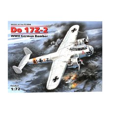 ICM 프라모델 1/72 Do 17Z-2 WW2 German Bomber, 1개