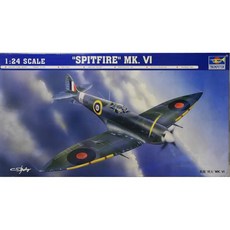 TRUMPETER 1/24 噴火 Mk.VI 塑料模型, 1套
