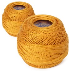 DMC 刺繡蕾絲線 80支 19號, 783, 2個