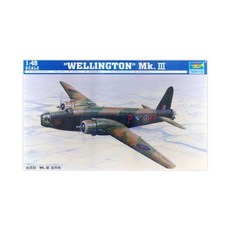 TRUMPETER 1/48 WELLINGTON MK.2 塑料模型, 1套