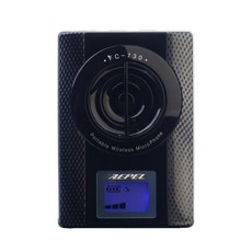 AEPEL 攜帶式麥克風擴音器 混合型+有線麥克風, FC-730, 黑色的