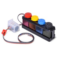 원더잉크 DIY 확장형 500ml 무한공급기 HP2130/HP2131/HP2132, HP63(검정, 칼라잉크), 1개
