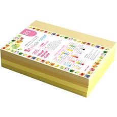 종이문화 스타일리쉬색지혼합 208 SN-Yellow Tone B5 205g 160p세트, 1세트