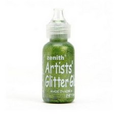 Zenith Glitter Gel 07 綠色 5p, 37毫升, 1 種顏色
