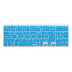 파인피아 노트북용 문자인쇄 칼라 키스킨 SS20번 삼성 노트북5 메탈 NT550EAA-K35A/NT550EAA-K34M/NT550EAA-K18W, 블루, 1개