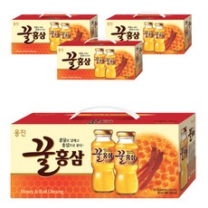 웅진 꿀홍삼 음료, 180ml, 48개입