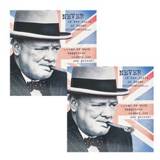 홀마크 영국 축하카드 + 봉투 11086305, 혼합 색상, 2세트