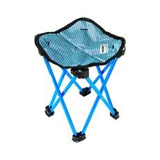 HUMONT-폴딩의자 중 의자 등산의자 휴대용의자 캠핑의자 접이식의자, 블루, 1