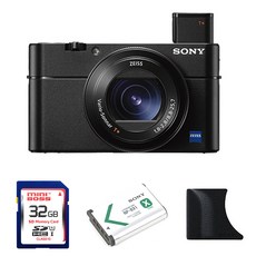 소니 하이엔드 카메라 + SDHC 32GB + 추가배터리 + AG-R2 그립 패키지, DSC-RX100M5A