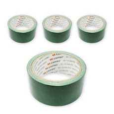 엠파이어 고급형 컬러 면테이프 45mm x 10m 녹색, 4개