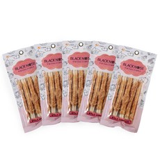 더키코 블랙노즈 강아지 껌 80g, 치킨말이스틱, 5개 치킨말이스틱, 5개입