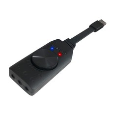 유커머스 USB 7.1채널 오디오 사운드카드, UC-CO7