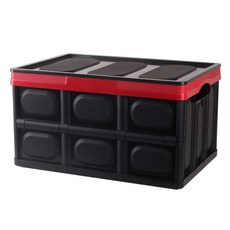 삼에스 차량용 접이형 트렁크정리함, 블랙