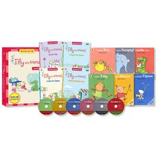 틸리와 친구들 1집 Tilly and Friends DVD 8종 + Tilly and Friends 12종, 14CD