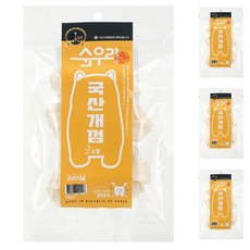 순우리 국산 수제개껌 소형 4p, 오리지널, 4개입