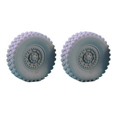 Legend 1:35 Weighted 4 x 4 MRAP輪子組 For Kinetic 塑膠模型 LF1287, 1 個