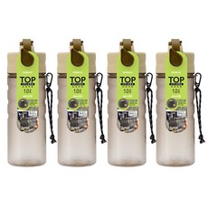 코멕스 TOP물병 4p, 브라운, 1L
