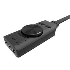 한빛 크리에이티브 사운드 7.1채널 USB 외장형 사운드카드, GS7
