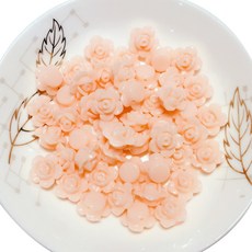 가드 로즈 DIY 비즈 재료 500g, 살구, 1개