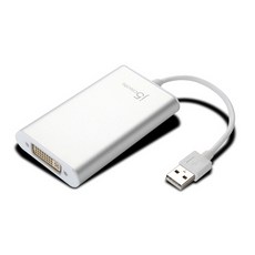 넥스트 이지넷유비쿼터스 USB 2.0 to DVI 디스플레이 아답터, 단일색상